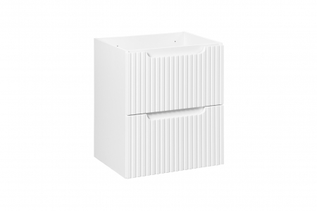 Set mobilier baie 50cm cu lavoar pe blat Nova White [1]