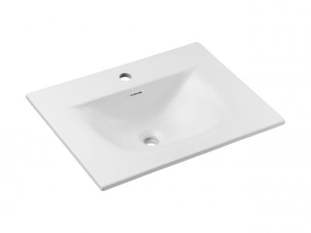 Set mobilier baie 60 cm, negru mat, stejar Casella, cu lavoar pentru mobilier, SKY Talia Casella COMAD [2]