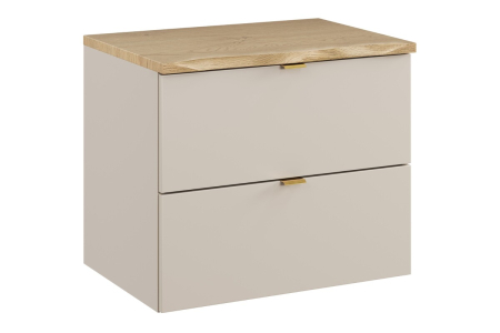 Promotii - Set mobilier 60cm cu blat Dalia Cashmere COMAD SET-DC B NAT CREMONA 60CM
