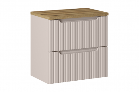 Seturi mobilier baie - Set mobilier baie 60cm cu blat Nova Cashmere