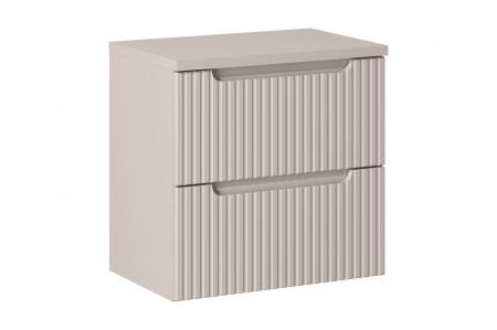 Seturi mobilier baie - Set mobilier baie 60cm Nova Cashmere cu blat COMAD