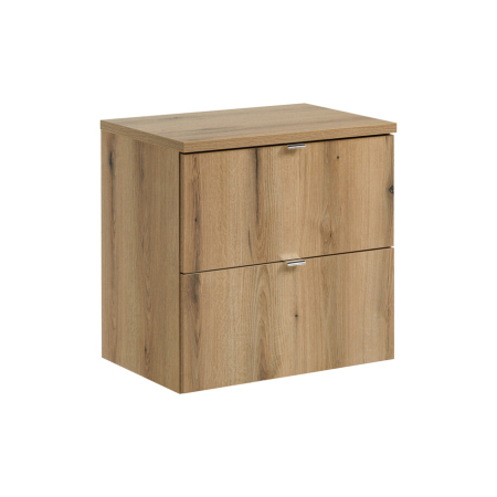 Promotii - Set Mobilier Baie Nova Oak 60 cm, cu blat, Stejar - COMAD