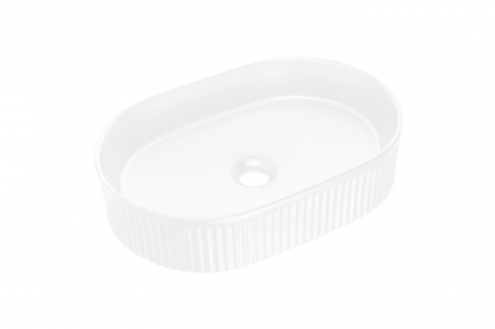 Set mobilier baie 60cm cu lavoar pe blat Nova White [3]