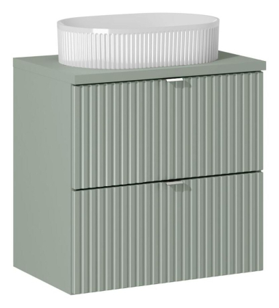 Promotii - Set mobilier 60cm cu blat și lavoar pe blat Beyond Line Reed Green COMAD set-lrg b rg 60cm s un beyond 5 white