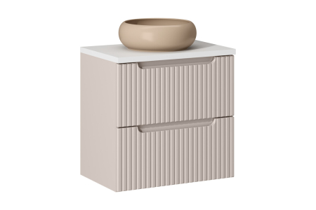 Promotii - Set mobilier 60cm cu blat și lavoar pe blat Wiki Nova Cashmere COMAD SET-NOCBWHITE60CMSUNWIKICKIC