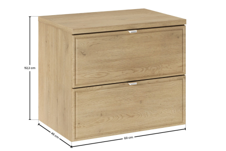 Set mobilier 60cm cu blat Terra Cremona COMAD SET-TEC B CREMONA 60CM [2]