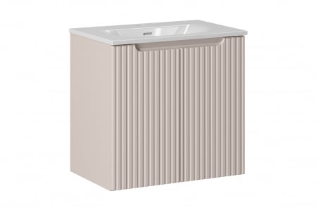 Seturi mobilier baie - Set mobilier baie 60cm dulap lavoar SKY Nova Cashmere