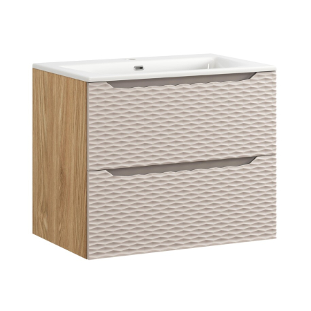 Mobilier Baie - Set mobilier 70 cm cu lavoar pentru bază SKY Ocean Beige COMAD SET-OCB 70CM S SKY