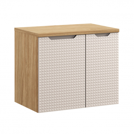 Seturi mobilier baie - Set mobilier baie 70cm cu blat Luxor Bej