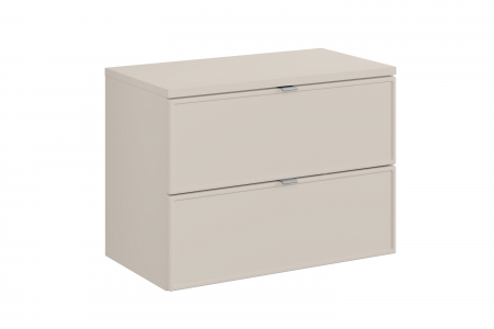 Seturi mobilier baie - Set mobilier baie 80 cm Bella Cashmere cu blat COMAD