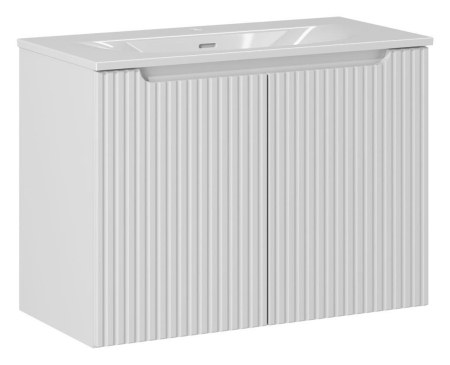 Promotii - Set mobilier 80 cm cu lavoar Nova White COMAD SET-NOW 80CM D SKY 80