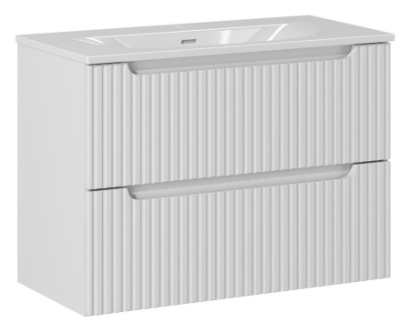 Promotii - Set mobilier 80 cm cu lavoar Nova White COMAD SET-NOW 80CM S SKY 80
