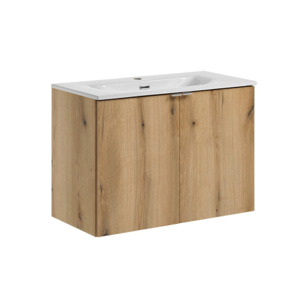 Promotii - Set mobilier 80 cm cu lavoar pentru bază Dance Nova Oak COMAD SET-NOA 80CM D DANCE