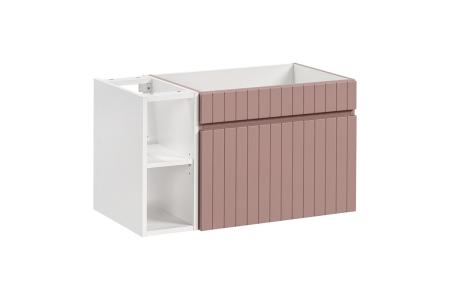 Promotii - Set Mobilier Baie Iconic Rose 80 cm, Trandafir Antic - COMAD