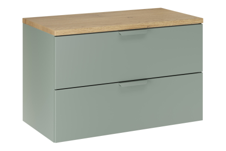 Promotii - Set mobilier 80cm cu blat Aster Green COMAD SET-ASG B CREMONA 80CM