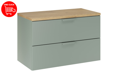 Set mobilier 80cm cu blat Aster Green COMAD SET-ASG B CREMONA 80CM [1]