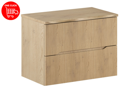 Set mobilier 80cm cu blat Nordic Cremona COMAD SET-NC B NAT CREMONA 80CM [1]