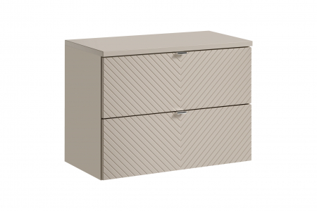 Seturi mobilier baie - Set mobilier baie 80cm cu blat Viva Cashmere COMAD