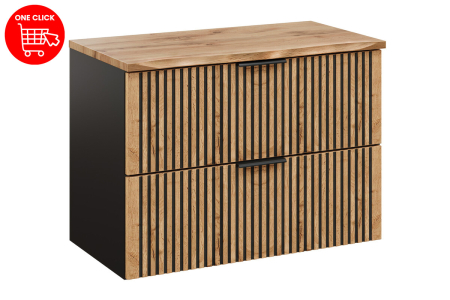 Set mobilier 80cm cu blat Xilo COMAD SET-XIL B NAT WOTAN 80CM [1]