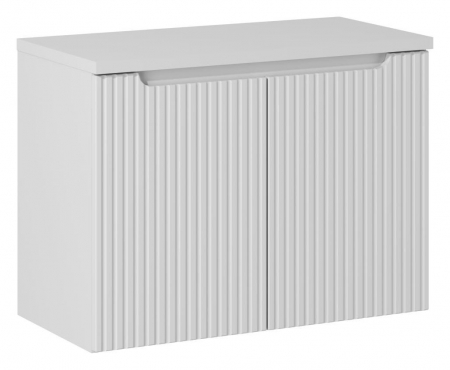 Seturi mobilier baie - Set mobilier baie 80 cm Nova Alb COMAD