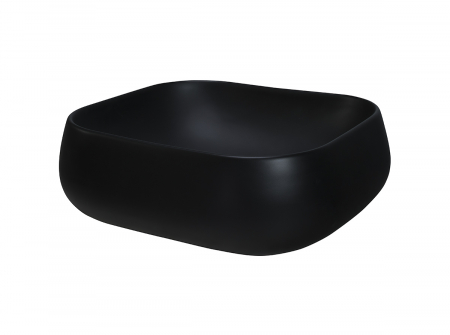 Set mobilier baie 60cm cu blat și lavoar Nika Luxor Black [3]