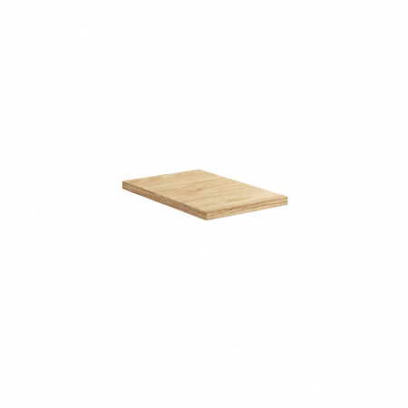 Set mobilier baie 160cm cu blat, 2 lavoare Cloud și un dulap înalt Luxor Beige [6]