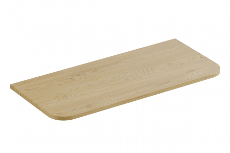 Set mobilier baie 100 cm cu blat si lavoar pe blat Lena Ovalia Cremona COMAD [2]