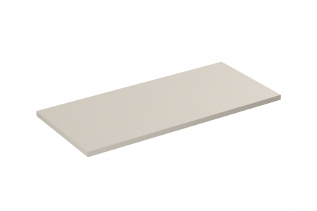 Set mobilier baie 100 cm Trust Bella Cashmere cu blat si lavoar pe blat, COMAD [2]