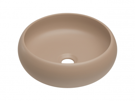 Set mobilier baie 120 cm Sand cu blat si 2 lavoare pe blat Wiki Donna, COMAD [3]