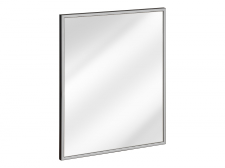 Set mobilier baie 80 cm, cu blat, lavoar baie pe blat Smile, coloane laterale baie, oglinda baie cu LED Talia Casella, negru mat, stejar Casella, COMAD [5]