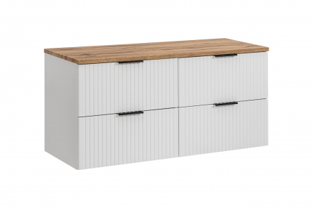 Seturi mobilier baie - SET MOBILIER BAIE ADEL WHITE 120 CM ADW B - COMAD