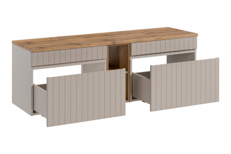 Set mobilier baie ICONIC CASHMERE 140 cm [1]