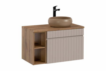 Seturi mobilier baie - Set mobilier baie  ICONIC CASHMERE 80 cm