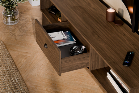 Comoda TV Yori Villa 176 cm, 1 Sertar, Nuc Villa - COMAD [8]