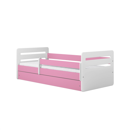 Set mobilier copii Tomi 5 piese MDF, pat 140/160/180x80 cm, birou, dulap haine si comoda cu sertare [0]