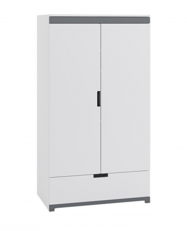 Set mobilier copii Tomi 5 piese MDF, pat 140/160/180x80 cm, birou, dulap haine si comoda cu sertare [8]