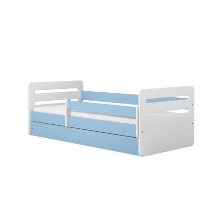Set mobilier copii Tomi 5 piese MDF, pat 140/160/180x80 cm, birou, dulap haine si comoda cu sertare [0]