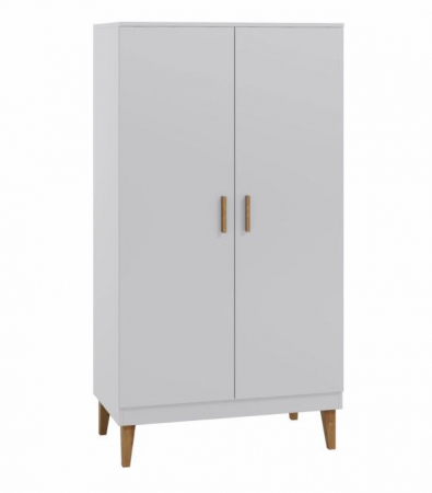 Set mobilier dormitor alb Kubi, 4 piese, design scandinav [9]