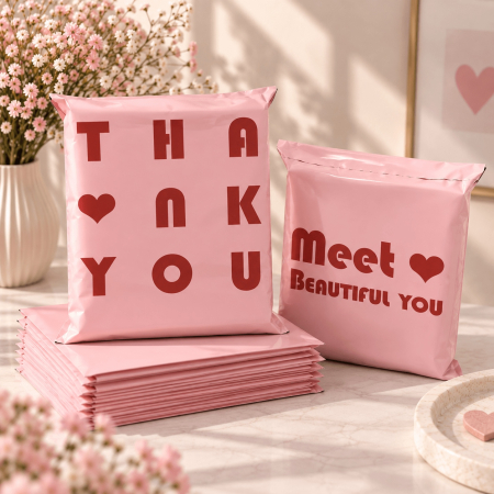 Set Pungi Curier Heart S, Roz - SHP [2]