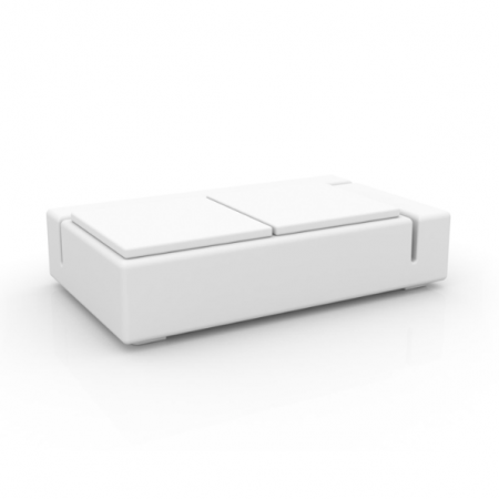 Module canapele grădină - Sezut modul stanga canapea premium Kes pentru exterior 150x90x40 cm, 64002 - Vondom