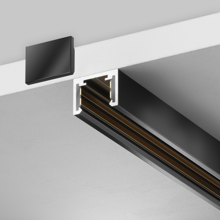 Șină Busbar trunkings Tenity Negru Aluminiu -W MAYTONI TRX239-411B [3]