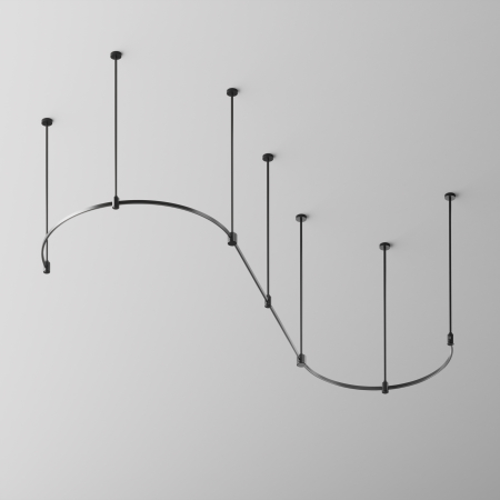 Șină cu montaj pe suprafață/suspendat Sisteme de șine Flarity Negru Aluminiu -W MAYTONI TRX154-SR-D800-B [1]