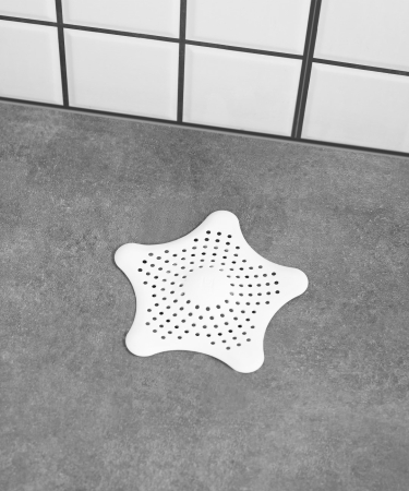Sită pentru Scurgere Starfish - Alb Alb, 17x17x1cm, Umbra 023014-660 [3]