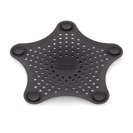 Sită pentru Scurgere Starfish 15x1x15 cm, Tpr Negru - Umbra [4]