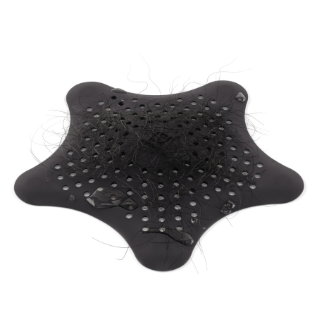 Sită pentru Scurgere Starfish 15x1x15 cm, Tpr Negru - Umbra [2]