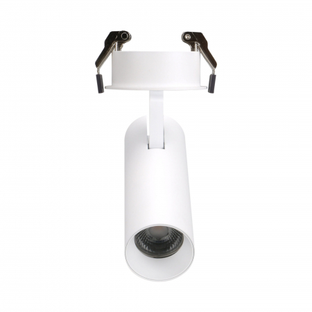Spot ajustabil alb/negru Draji LED dimabil Ø 5,5 cm, metal, H0119 - Maxlight [2]