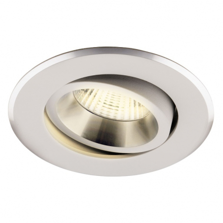 Spoturi si becuri - Spot alb ajustabil iluminare LED Kob Ø 9,8 cm din metal, H0085 - Maxlight