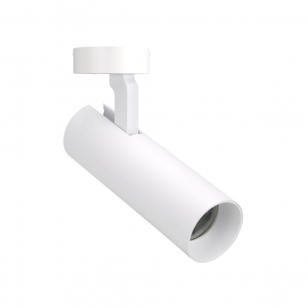 Spoturi si becuri - Spot aplicabil ajustabil alb/negru Draji LED dimabil Ø 5,5 cm, metal, C0209 - Maxlight
