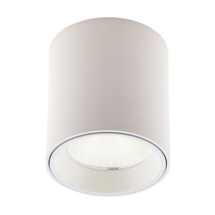 Spoturi si becuri - Spot aplicabil alb cu inel in diverse finisaje LED Eken Ø 6 cm din metal, C0155 - Maxlight