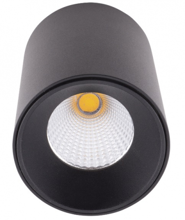 Spot aplicabil negru cilindric iluminare LED 920 lm Elkan Ø 7 cm, din metal, C0163 - Maxlight [1]